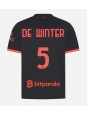 Moške Nogometnih dresov AC Milan Koni De Winter #5 Tretji 2026-27 Kratki rokavi Moške Nogometnih dresov AC Milan Koni De Winter #5 Tretji 2026-27 Kratki rokavi